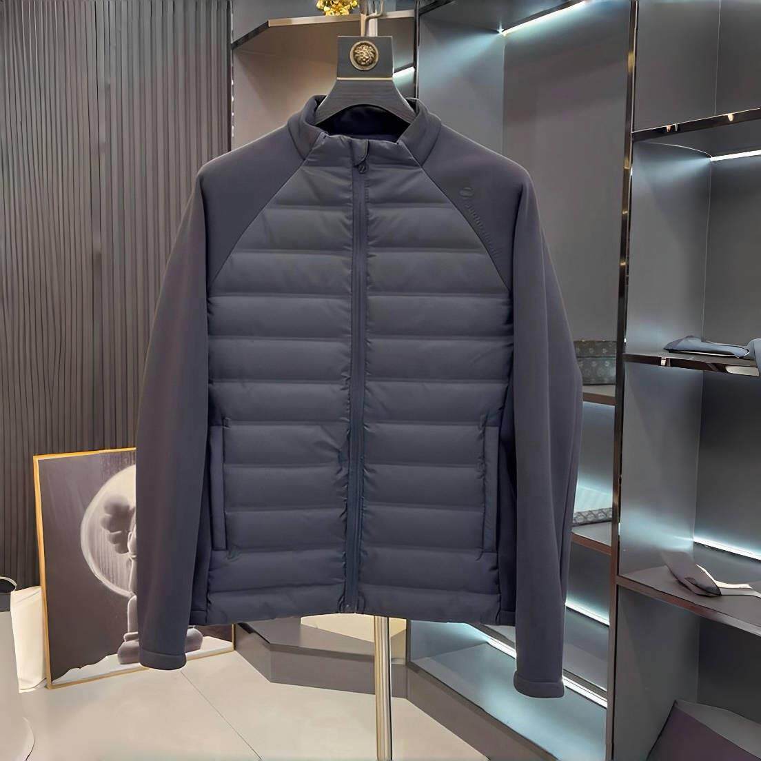 【意大利潮牌男装】棉服外套男2025年秋冬季新款修身轻薄保暖上衣