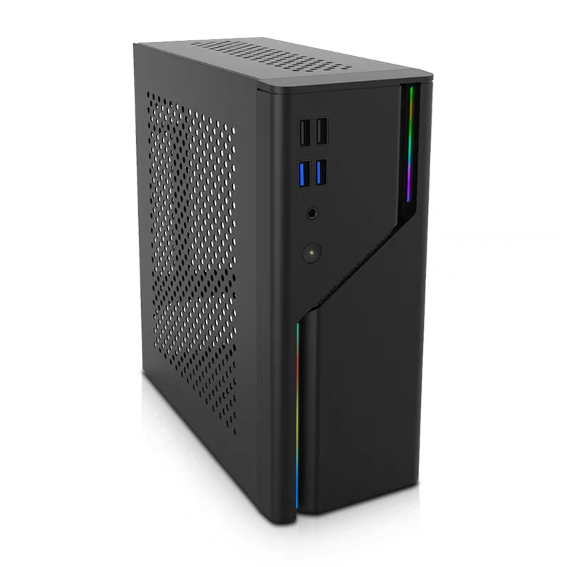SKTC A09R 机箱迷你ARGB机箱ITX17*17主板小1U电源4.2L