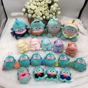 现货日单杂款三丽鸥汉顿hangyodon丑鱼怪半鱼卵合集毛绒玩偶公仔