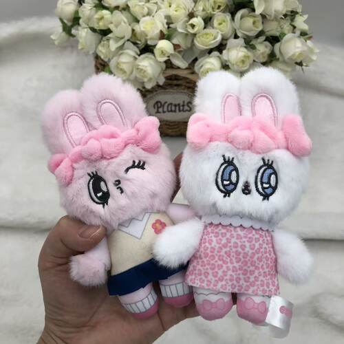现货日单Esther Bunny艾斯乐 兔子可爱毛绒玩具 公仔娃娃玩偶挂件