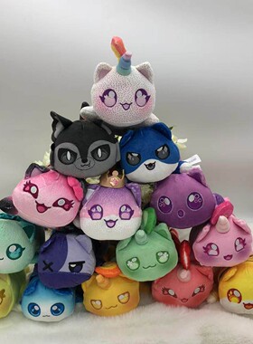 全新 MeeMeows 惊喜猫咪 可爱毛绒玩偶趴款娃娃