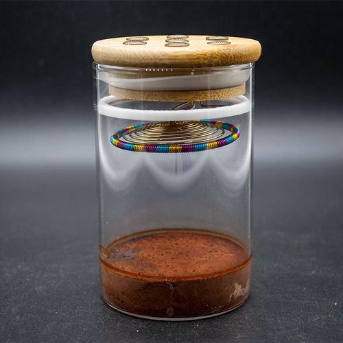 蟋蟀蛐蛐蝈蝈竹蛉鸣虫玻璃透明叫罐竹盖七星孔三合土到手即用包邮
