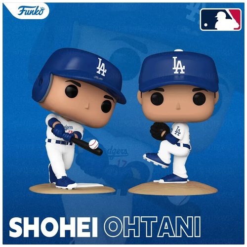 正版Funko Pop! 大谷翔平/Shohei Ohtani MLB棒球LA道奇 公仔玩具