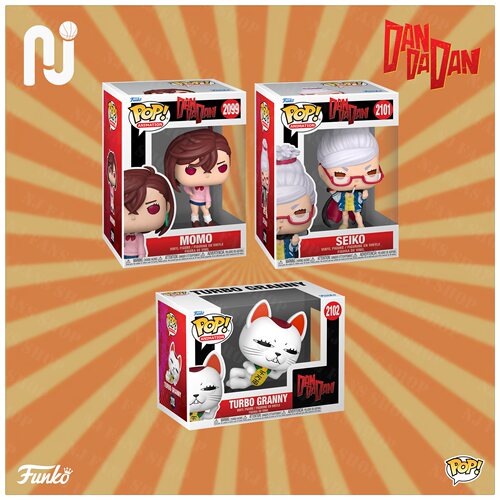 Funko Pop! Dandadan/胆大党 绫濑桃 绫濑星子 高速婆婆 公仔手办
