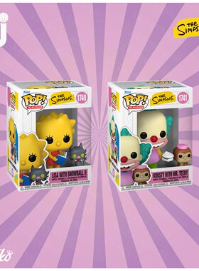 Funko Pop! The Simpsons/辛普森一家 莉萨 克劳斯 公仔玩偶手办