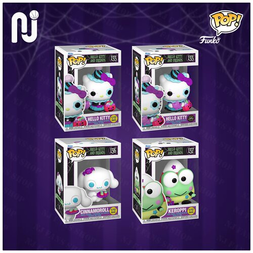 Funko Pop! Hello Kitty/凯蒂猫 大眼蛙 可洛比 万圣节 公仔手办