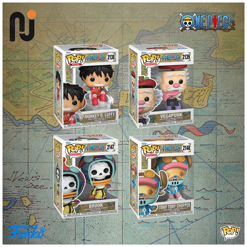 Funko Pop! One Piece/海贼王 蛋糕岛 弹头岛 公仔手办摆件玩具