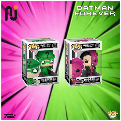 Funko Pop! Batman蝙蝠侠周边玩具 双面人/谜语人 公仔手办摆件