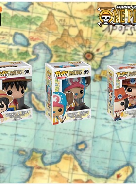 Funko Pop! One Piece/海贼王 路飞 乔巴 索隆 娜美 公仔手办玩具