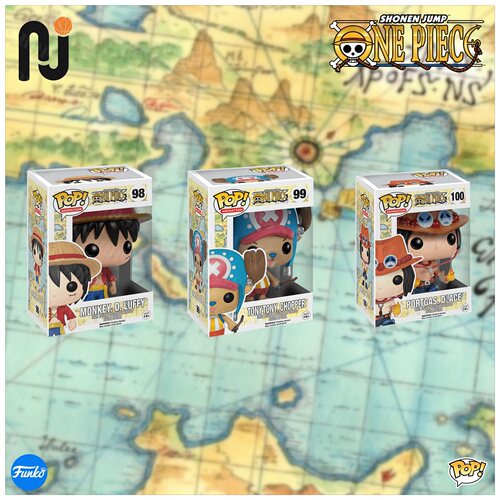 Funko Pop! One Piece/海贼王 路飞 乔巴 索隆 娜美 公仔手办玩具