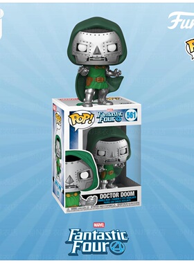 Funko Pop! 漫威 神奇四侠 Doctor Doom/毁灭博士 公仔手办玩偶