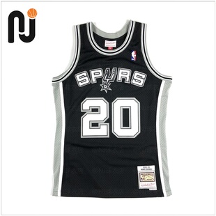 Mitchell&Ness MN 吉诺比利 02-03赛季马刺队 客场 球迷版 SW球衣