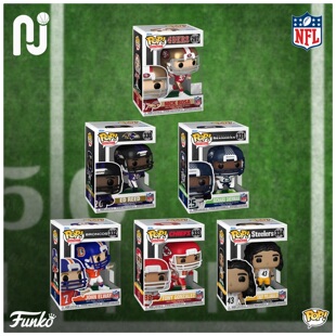 Funko Pop! NFL 美式足球橄榄球 贾马尔 蔡斯 博萨 公仔玩具手办