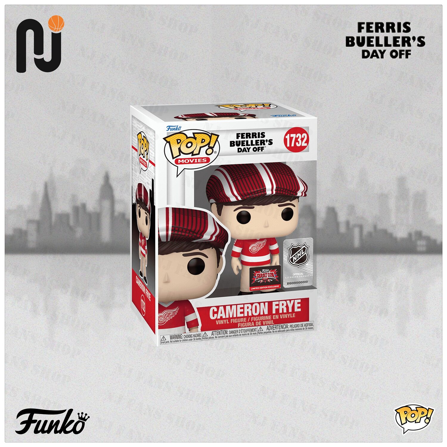 Funko Pop! Ferris Bueller's Day Off/春天不是读书天 公仔手办