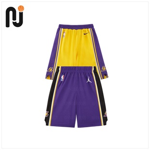 Jordan AJ 湖人队 小童球裤 儿童篮球短裤 FB0794-547