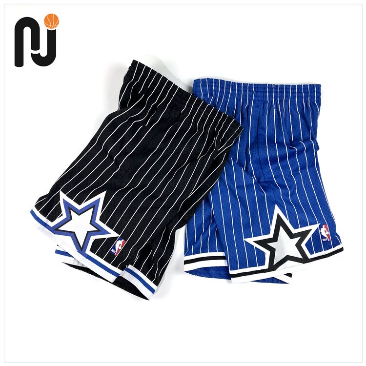 Mitchell&Ness MN 魔术队客场 Youth 大儿童/青少年版SW球裤 刺绣