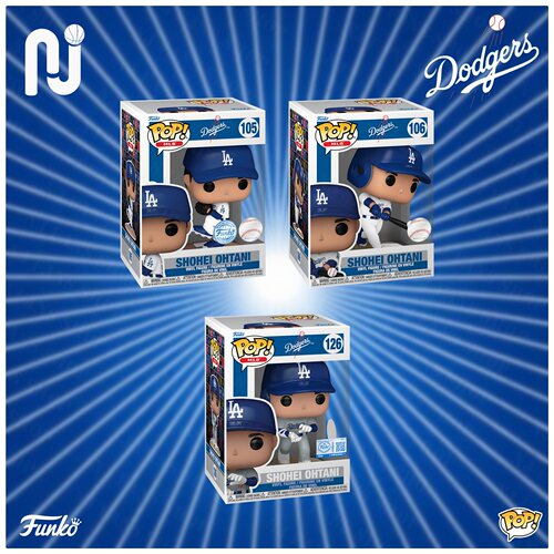 正版Funko Pop! 大谷翔平/Shohei Ohtani MLB棒球LA道奇 公仔玩具
