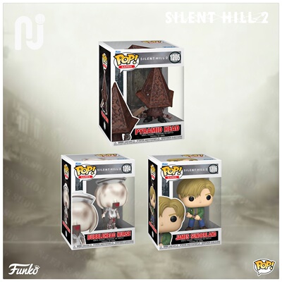 Funko Pop! Silent Hill 寂静岭 2 三角头 护士 公仔手办玩具摆件