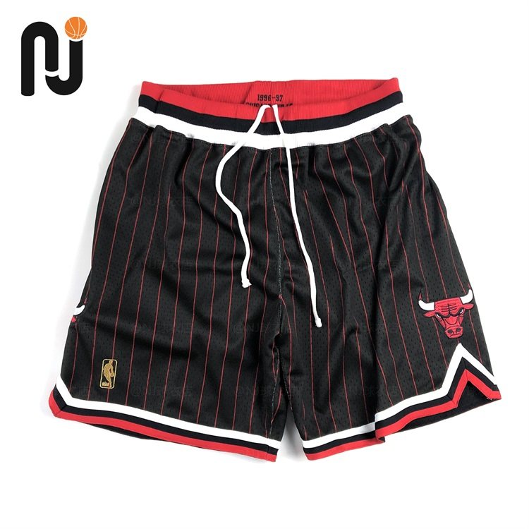 Mitchell&Ness MN 公牛队 9697赛季 金标客场 球员版 AU球裤 薯条