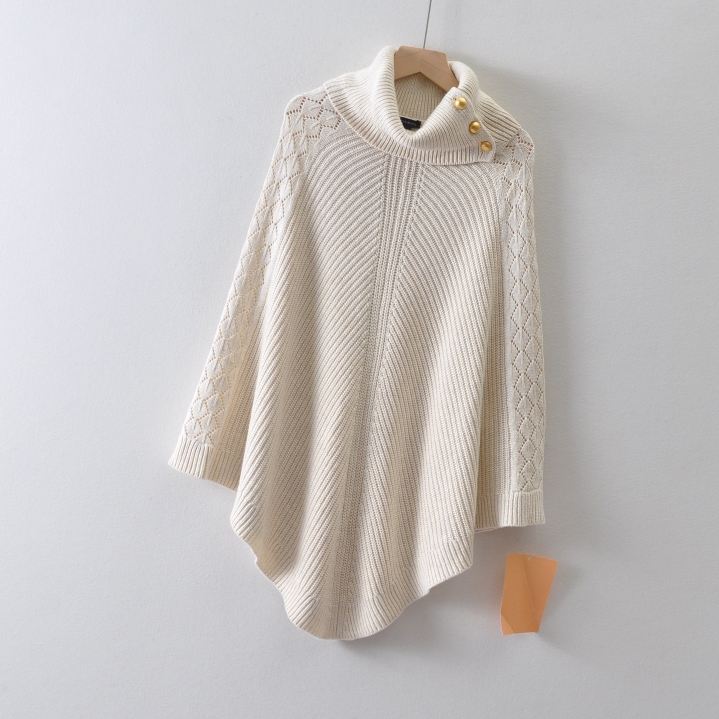 外贸米国单TB*S女装~高领良好棉套头斗篷毛衣 气质宽松针织罩衫,女装/女士精品,毛针织衫,淘宝优惠券,粉丝福利购,淘宝优惠卷