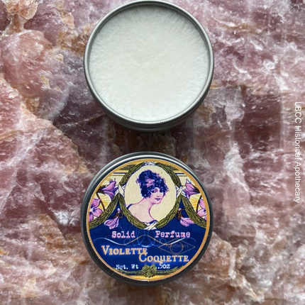 现货2 LBCC 1920年代 紫罗兰的复古气味 固体香水
