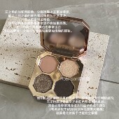 韩国deardahlia天国哑光珠光四色眼影盘自然清透 冷门破碎感