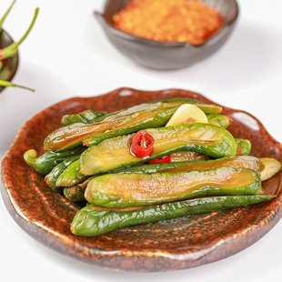 店主推荐延边金达莱村地窖酸甜小黄瓜300g下饭菜小咸菜泡菜