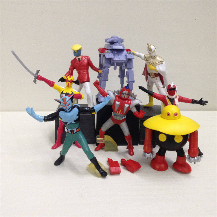 万代 宇宙铁人快杰捷巴多神鹰人 太阳之牙 东映英雄特摄 扭蛋人偶