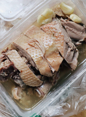 高邮老鹅肉配卤汁冰袋保鲜