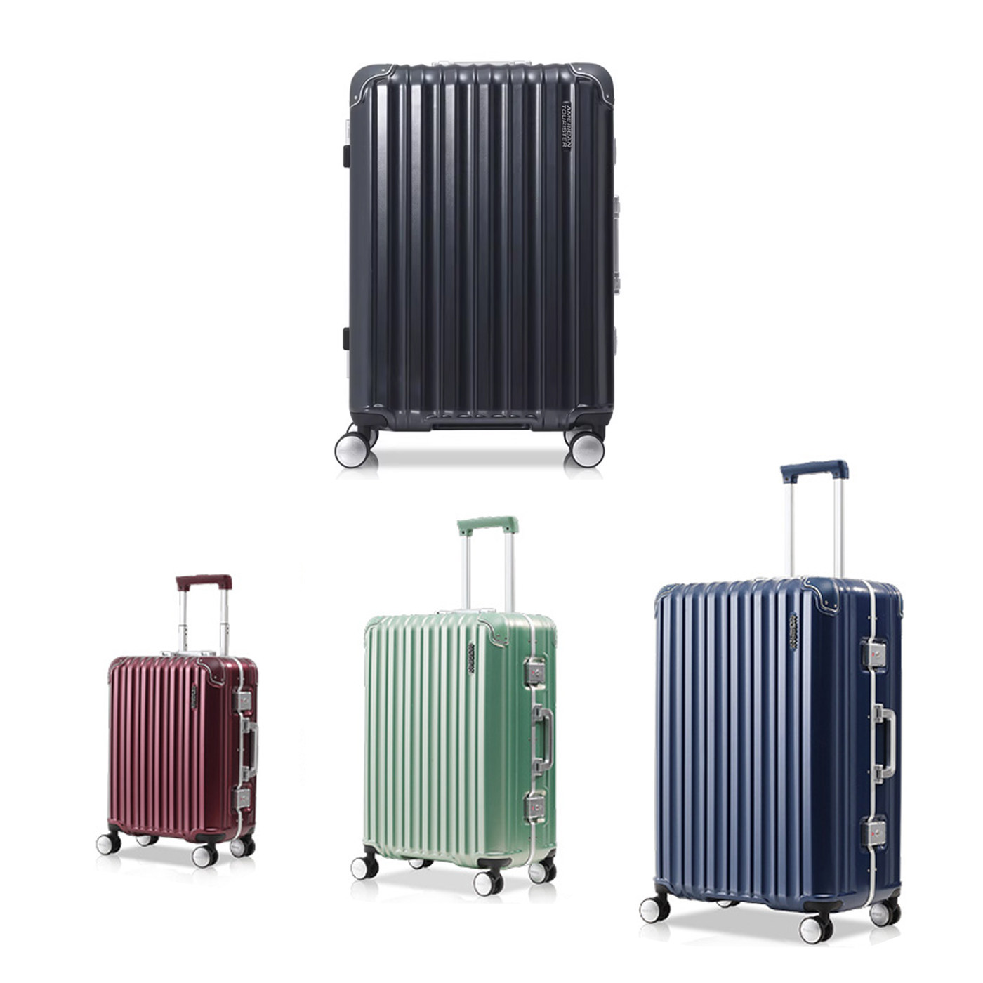 美旅拉杆箱铝框20寸登机箱24寸托运旅行箱28寸密码箱NL9行李硬箱图片