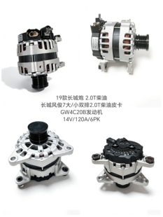 小双排2.0T柴油皮卡 长城风俊7大 GW4C20B发电机 长城炮 原厂19款