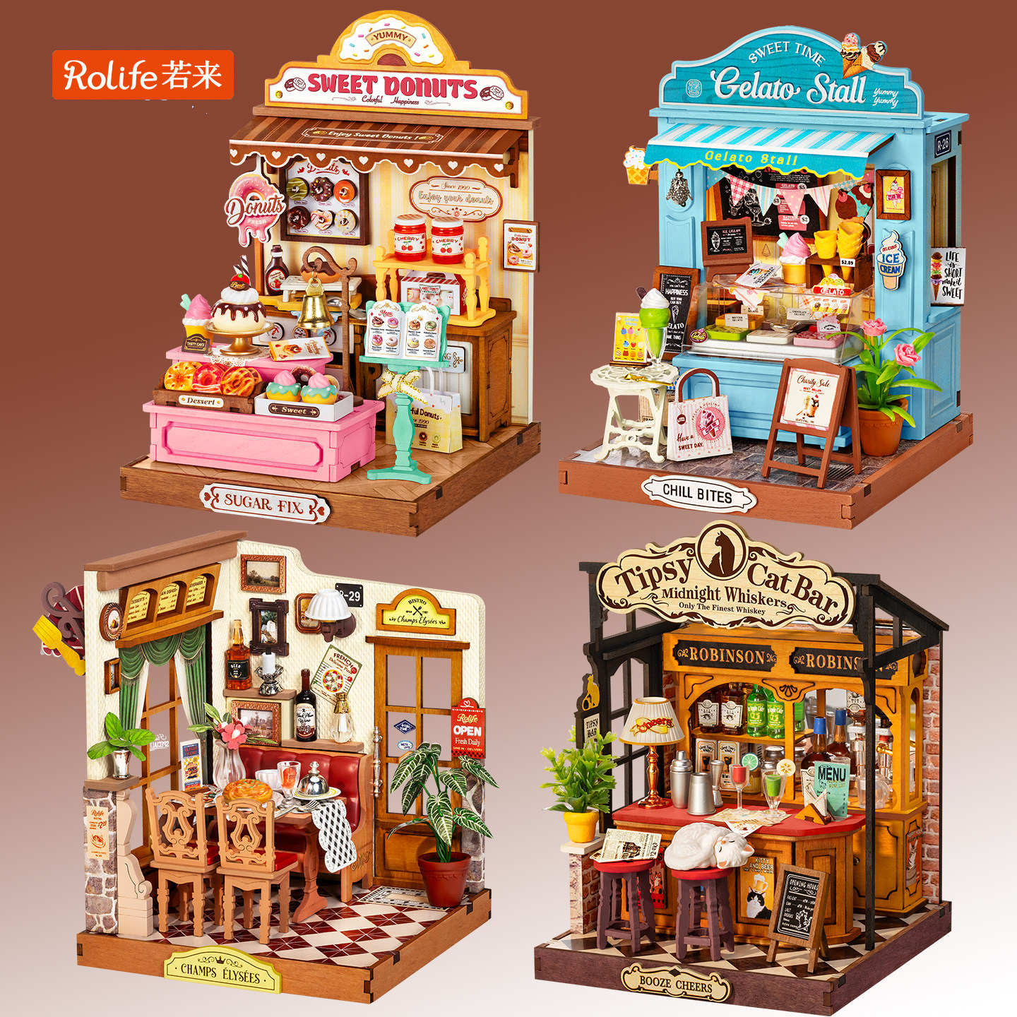 rolife若来方寸之间DIY手工小屋图片