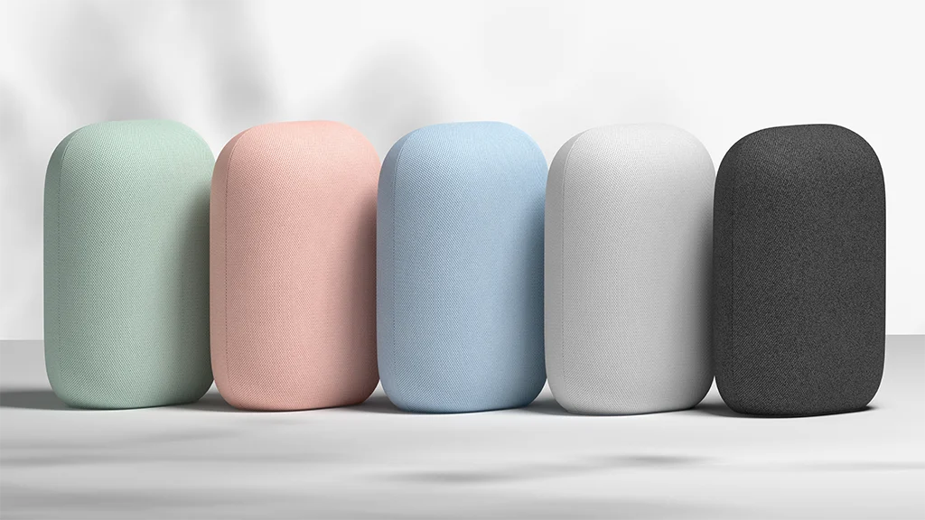 Google Nest Audio 智能WiFi蓝牙音箱无线串流媒体OK Google助理