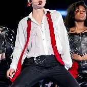 张杰同款 重工艺珠片衬衣男女手工订进口鹅毛舞台氛围感领带衬衫 潮