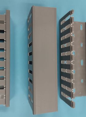 PXC3行线槽 6025环保全新料,走线槽 灰色线槽 电缆配线槽20米起拍