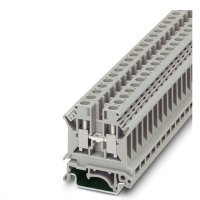 菲尼克斯 直通式螺钉连接一进一出 UK10N  订货号3005073接线端子