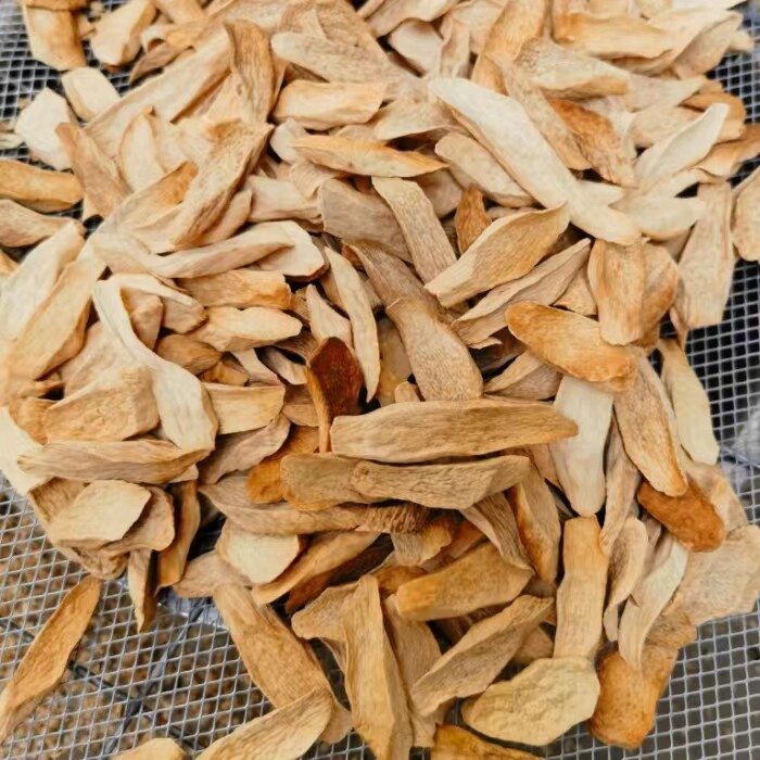 熟山药片河南焦作温县垆土地怀山药麸炒熟片炒片磨粉晒干
