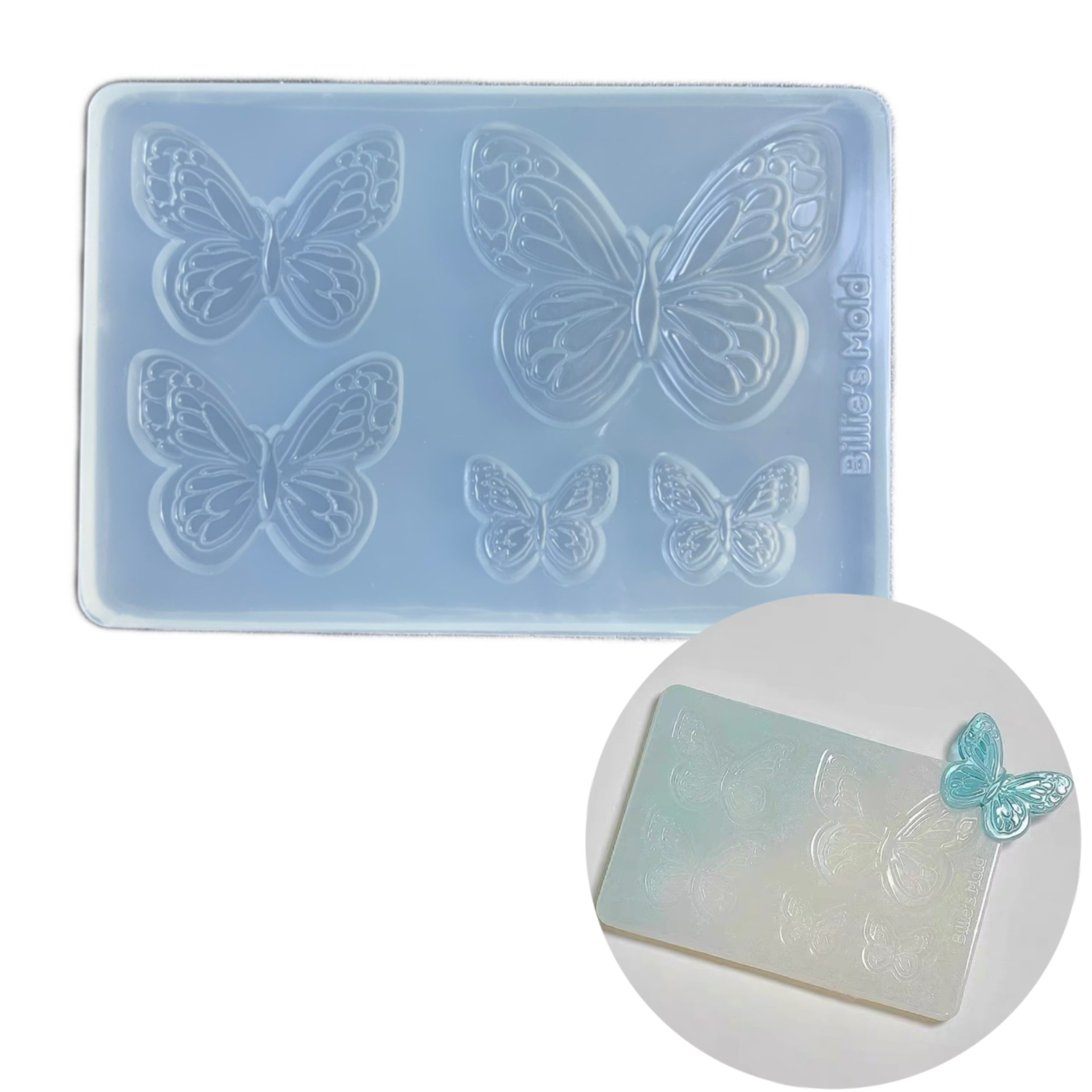 DIY手工蝴蝶配件模具ab树脂uv水晶滴胶钥匙扣迷你挂件硅胶模具,厨房/烹饪用具,DIY模具,淘宝优惠券,粉丝福利购,淘宝优惠卷