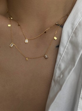 daseinacc欧美小众高级水滴项链
