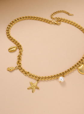 【DASEIN】2025新风潮新中式优雅极简OOTD辣妹海洋之家珍珠项链