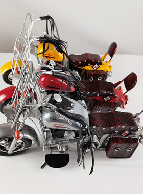 复古哈雷摩托车模型影楼摄影道具