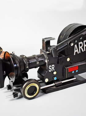 欧式复古老式电影胶片摄影机模型