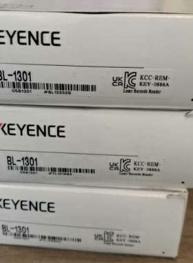 基恩士KEYENCEBL-1301激光条码读取器，型议价