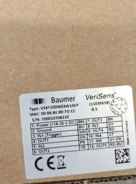 Baumer  VSXF100M03W10EP 传感器 议价