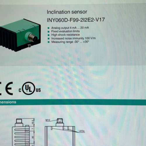 INY060D-F99-2I2E2-V17 倍加福传感器，全议价