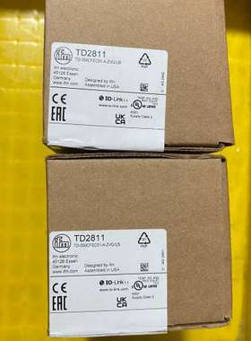 IFM易福门感应头开关传感器，TD2811，两个，全议价