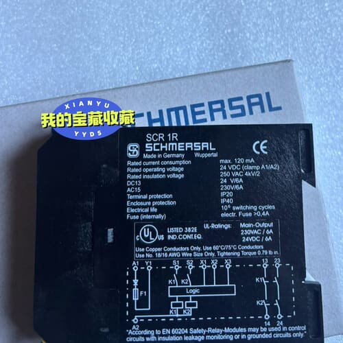 SCHMERSRL施迈赛继电器SCR1R，，(议价)