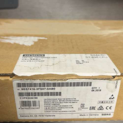 #模块6ES7416-3FS07-0AB0已开议价