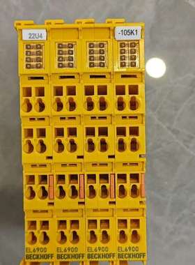 (议价)倍福模块EL6900  黄色外壳