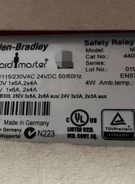 ab罗克韦尔MSR178DP   440R-M23227安全议价